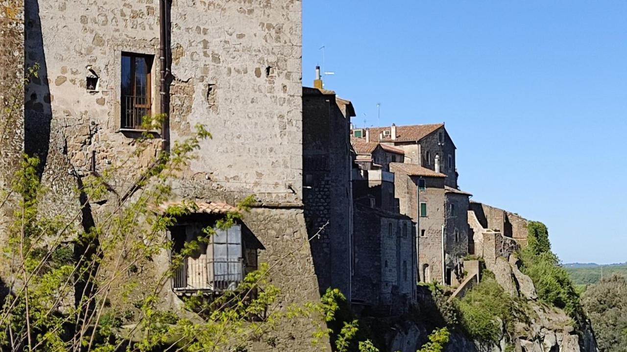 Ferienwohnung La Chascona Di Farnese Casa Di Tufo Nel Borgo Exterior foto