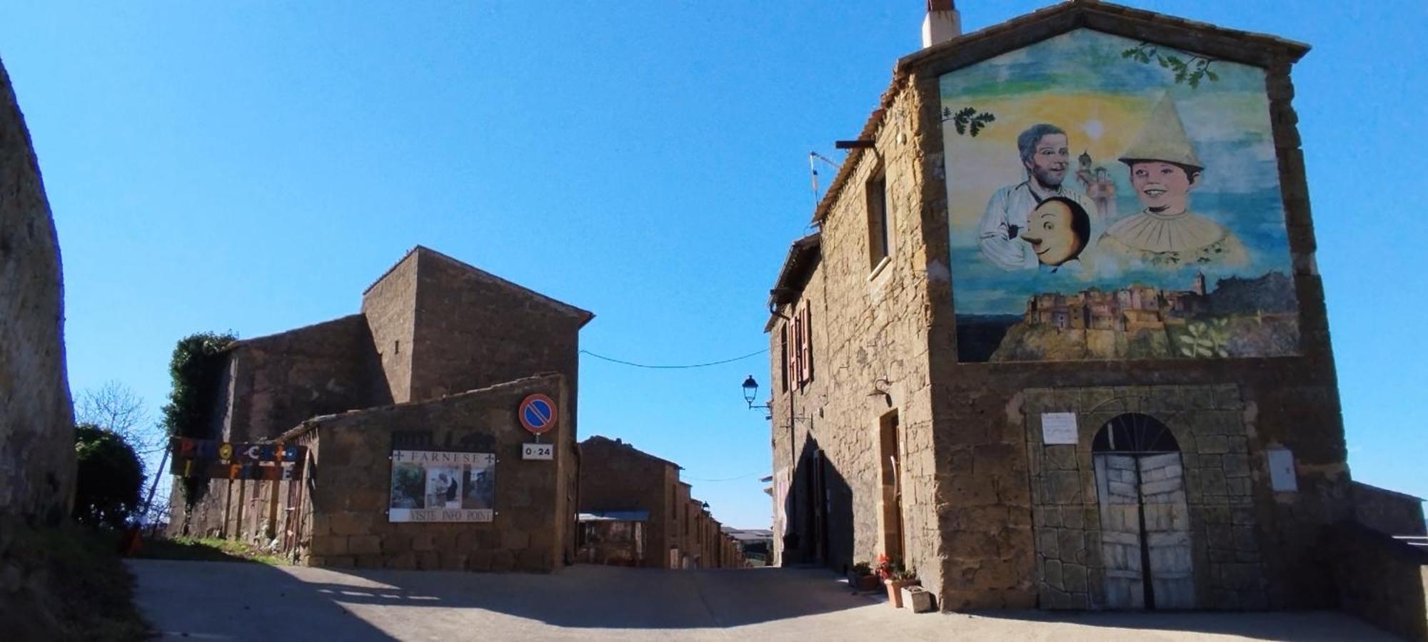 Ferienwohnung La Chascona Di Farnese Casa Di Tufo Nel Borgo Exterior foto